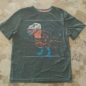 💥 3/$15 - Boy's Dinosaur Shirt Green Size Large